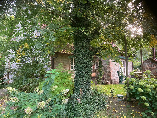 Cottage mit Garten und Outdoorküche